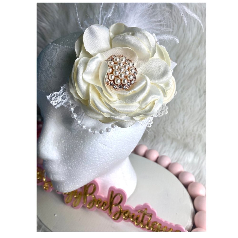 Flower Turban Headband, Newborn Girl Gift , Head Wraps - Picture 2 of 8